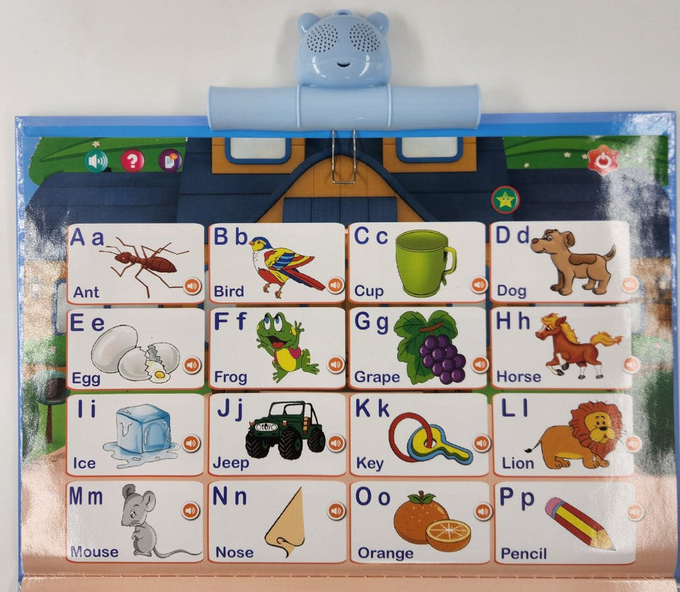 Interactive E-book for teaching children, 13 pages, to improve cognitive and increase your child’s cognitive ability