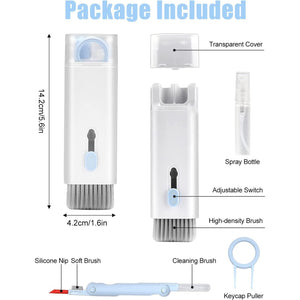 7-in-1 electronic cleaning kit for earphones, keyboard, laptop, phone and computer screen