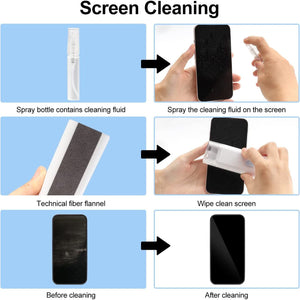 7-in-1 electronic cleaning kit for earphones, keyboard, laptop, phone and computer screen