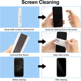 7-in-1 electronic cleaning kit for earphones, keyboard, laptop, phone and computer screen