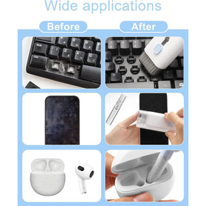 7-in-1 electronic cleaning kit for earphones, keyboard, laptop, phone and computer screen