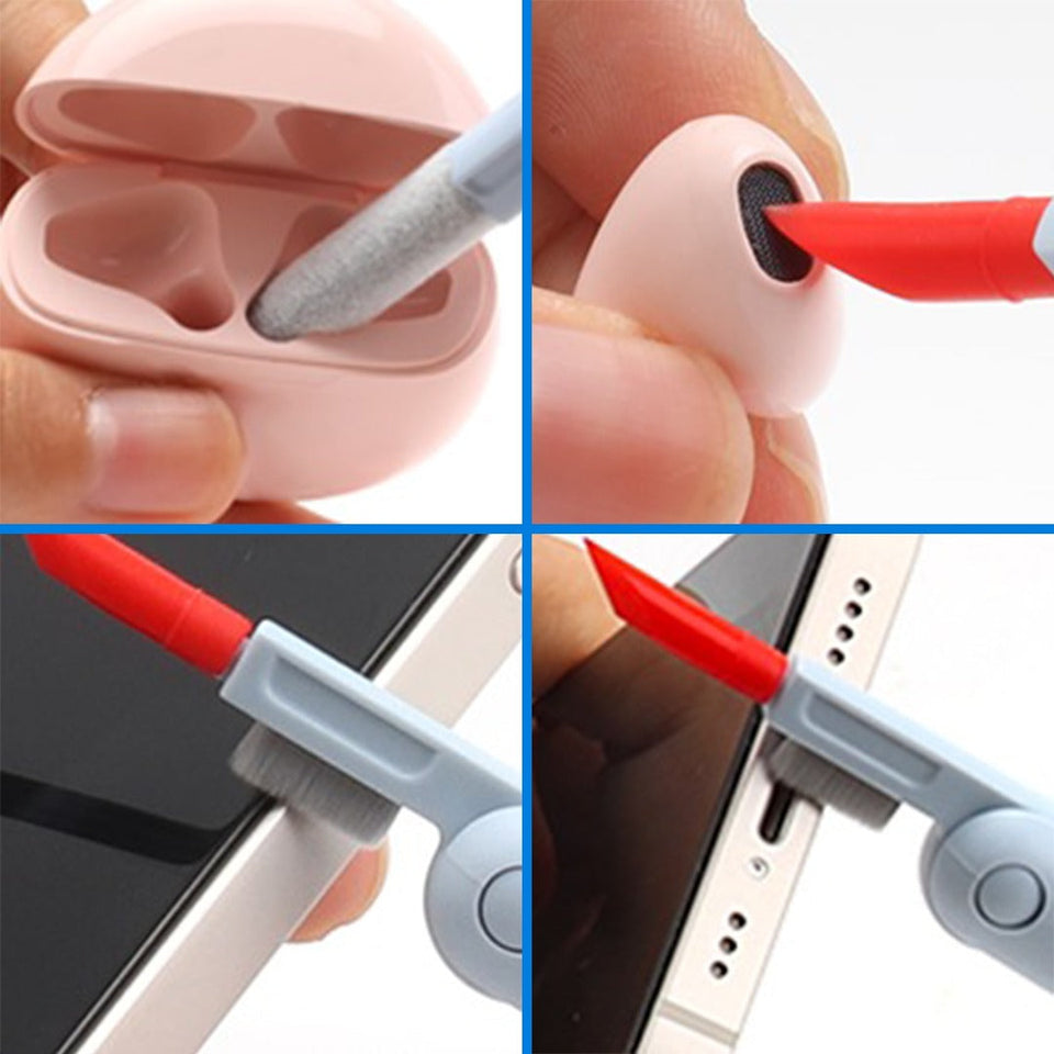 7-in-1 electronic cleaning kit for earphones, keyboard, laptop, phone and computer screen