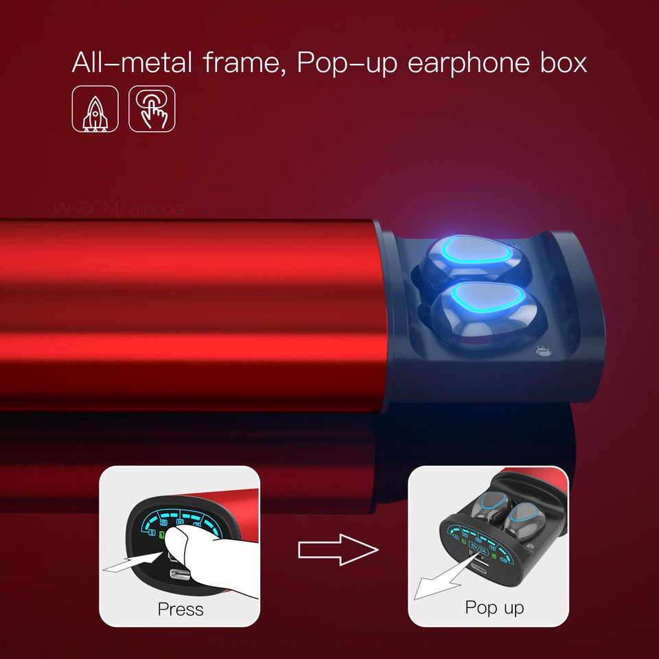 BLUMIX TWS2 True Wireless Earphone with Power Bank 2in1 newest electronics headset headphones gaming