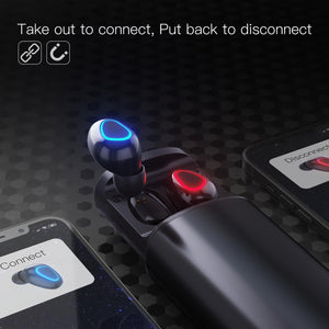 BLUMIX TWS2 True Wireless Earphone with Power Bank 2in1 newest electronics headset headphones gaming