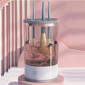 Electric Makeup Brush Cleaner with Drying Base, the Ultimate Makeup Brush Cleaner