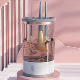Electric Makeup Brush Cleaner with Drying Base, the Ultimate Makeup Brush Cleaner