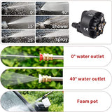 WashMaster, 48V High-Pressure Washer Gun, Cordless Portable Electric Water Washer, designed for Car Wash and Garden Watering, ideal for Floor Cleaning in Car Washes