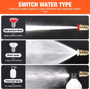 WashMaster, 48V High-Pressure Washer Gun, Cordless Portable Electric Water Washer, designed for Car Wash and Garden Watering, ideal for Floor Cleaning in Car Washes