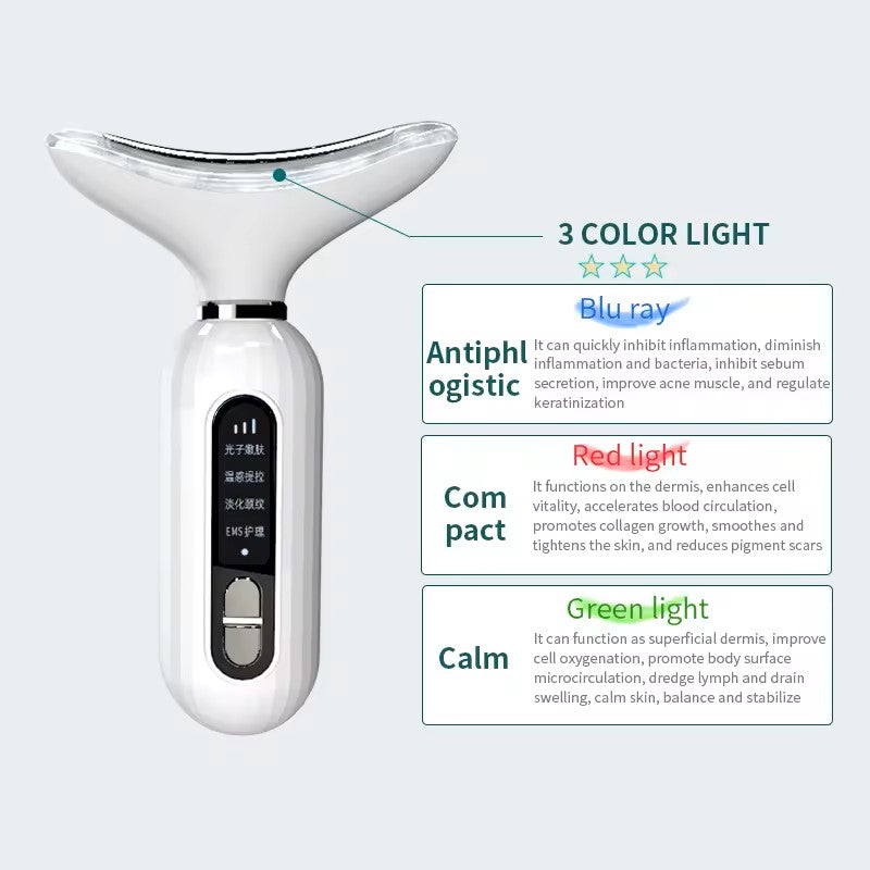 Anti-Aging and Skin Rejuvenation LED Light Therapy Device