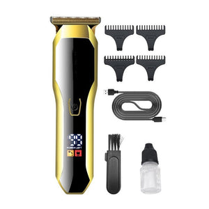 TROTE TR-812 High Quality Men's Hair Clipper with Digital Display ,USB Type C Charging ,Cordless