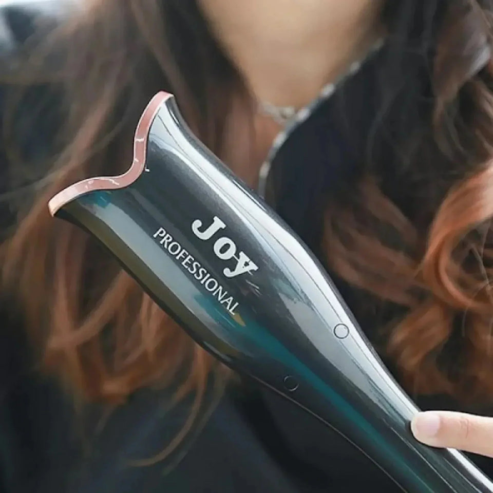 Joy Professional automatic hair curler, ceramic hair curler, 4 heat levels, 360 degree swivel cable