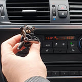 Cute air fresheners air fresheners for the car in the shape of bear  pilot with a rotating fan to spread the fragrance-Model 36-3