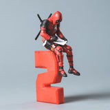Anime Car Interior Decoration Mini Figure Deadpool Decoration For Car Accessories-Model 45-2