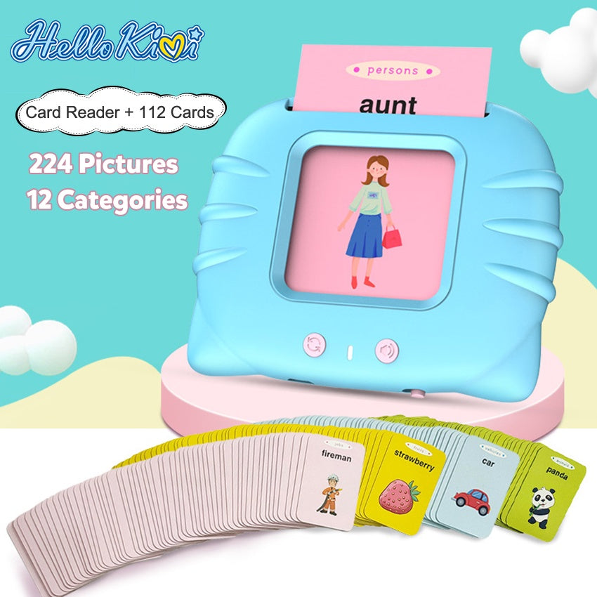 Interesting early learning game for kids to learn the names of things and animals by placing the attached cards