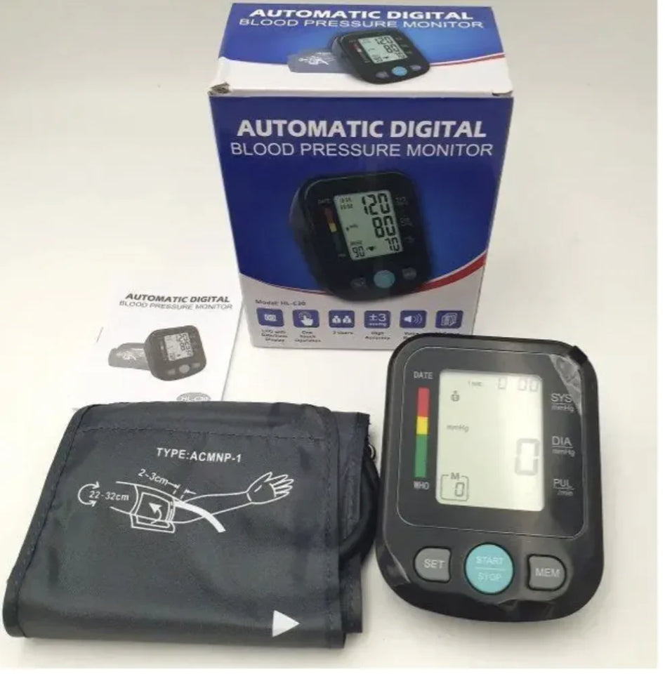 Electronic blood pressure monitor