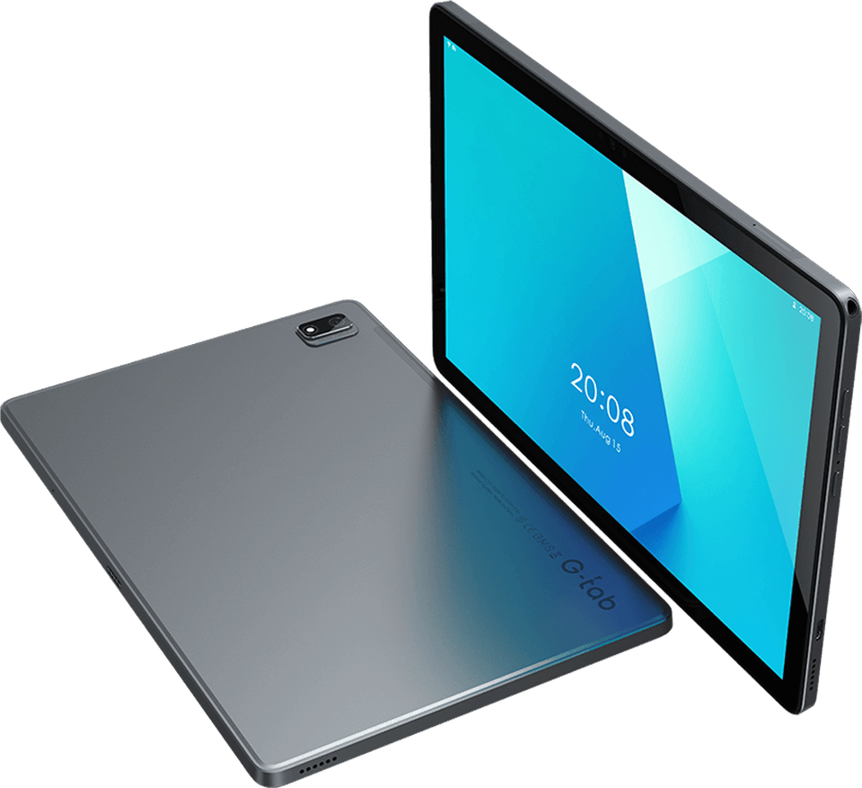G-tab C30 Tablet 10.1-Inch IPS 1200×1920 ,8GB RAM ,128 Rom, Wi-Fi ,Dual SIM , 6580mAh,Fast charge, with CK-5 keyboard Arabic and English