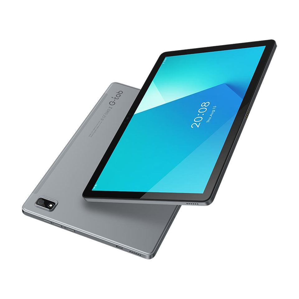 G-tab C30 Tablet 10.1-Inch IPS 1200×1920 ,8GB RAM ,128 Rom, Wi-Fi ,Dual SIM , 6580mAh,Fast charge, with CK-5 keyboard Arabic and English